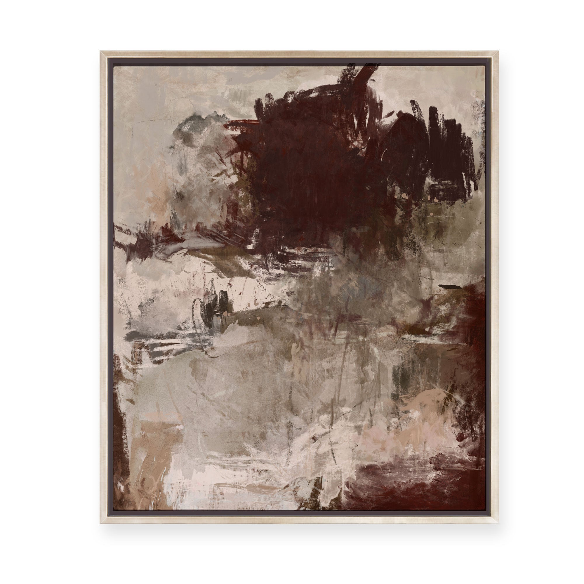The Moving of Colour | Framed Canvas