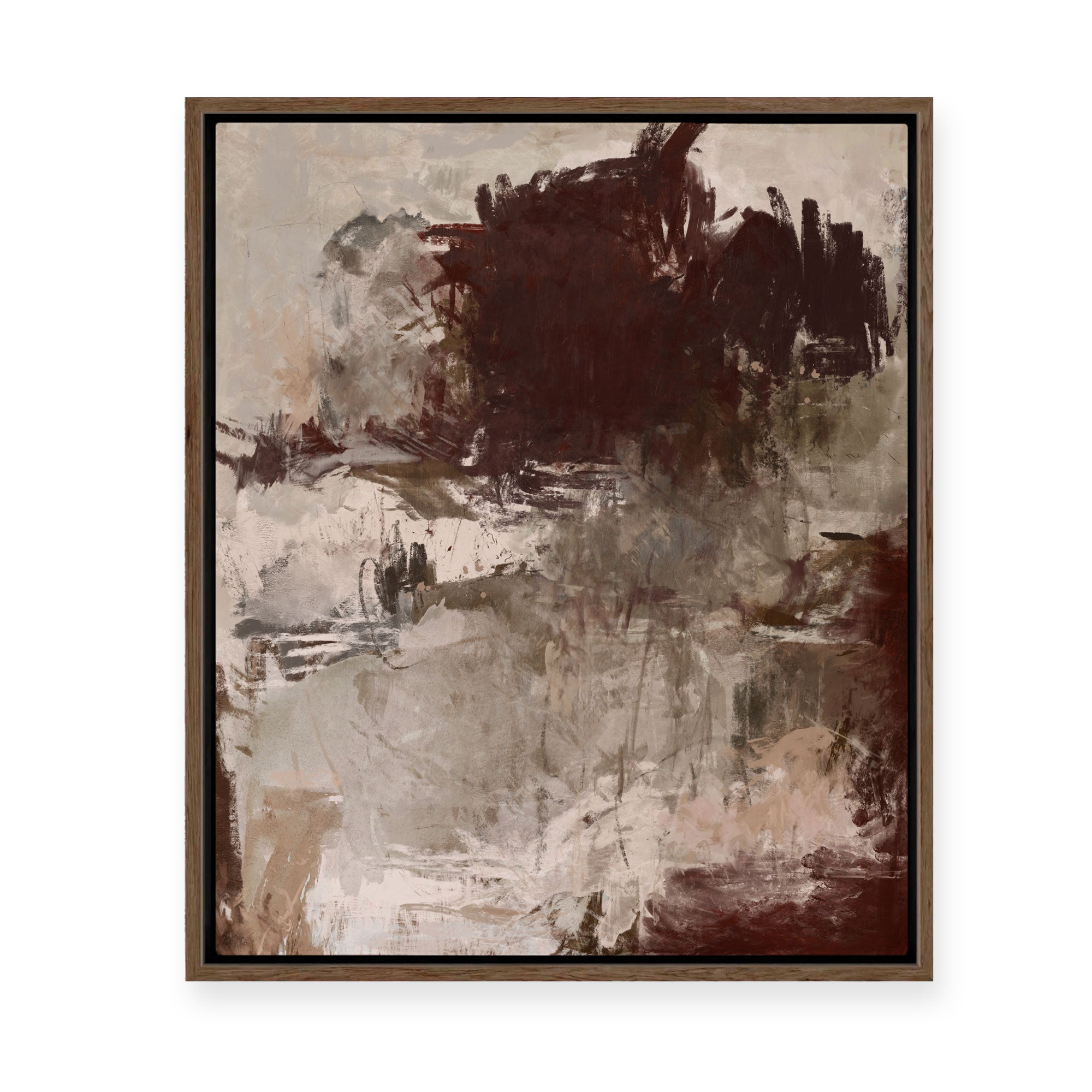 The Moving of Colour | Framed Canvas