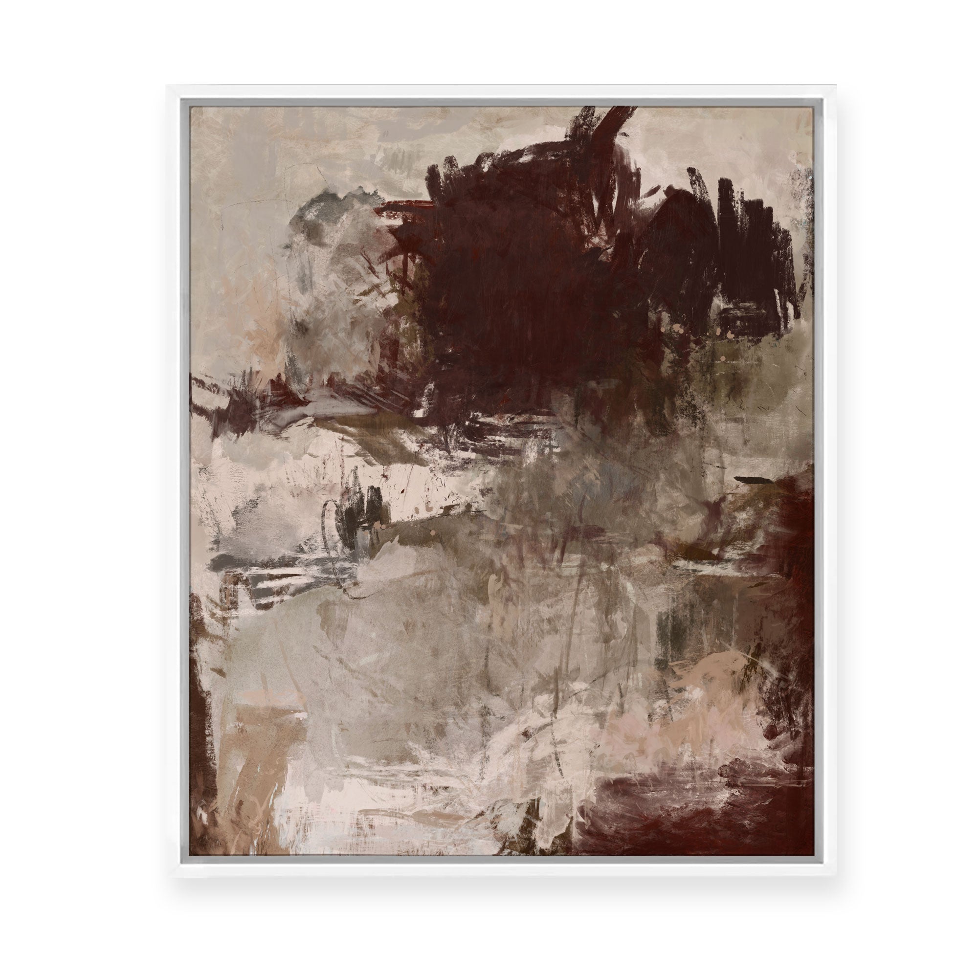 The Moving of Colour | Framed Canvas