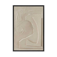 The Simple I | Framed Canvas