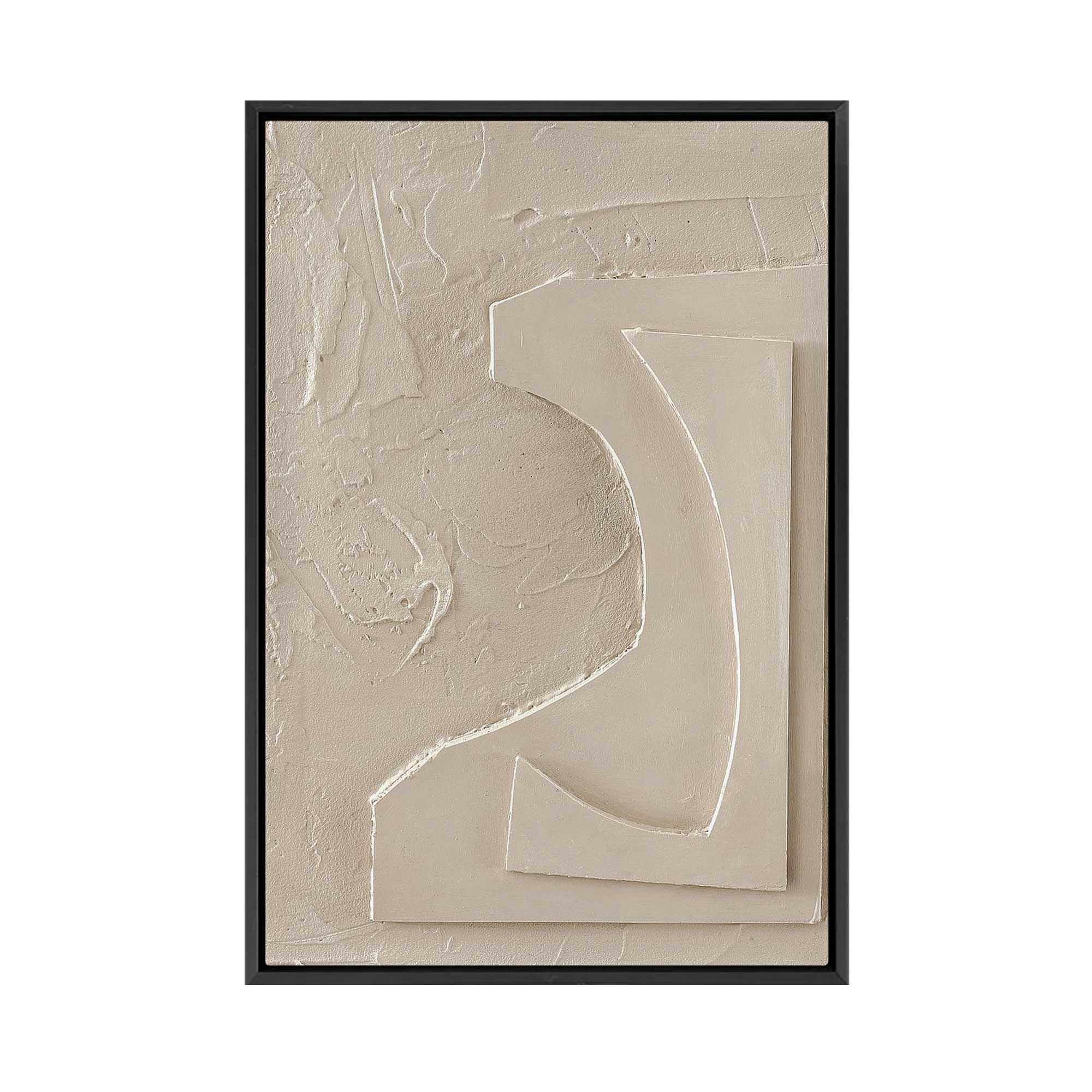 The Simple I | Framed Canvas