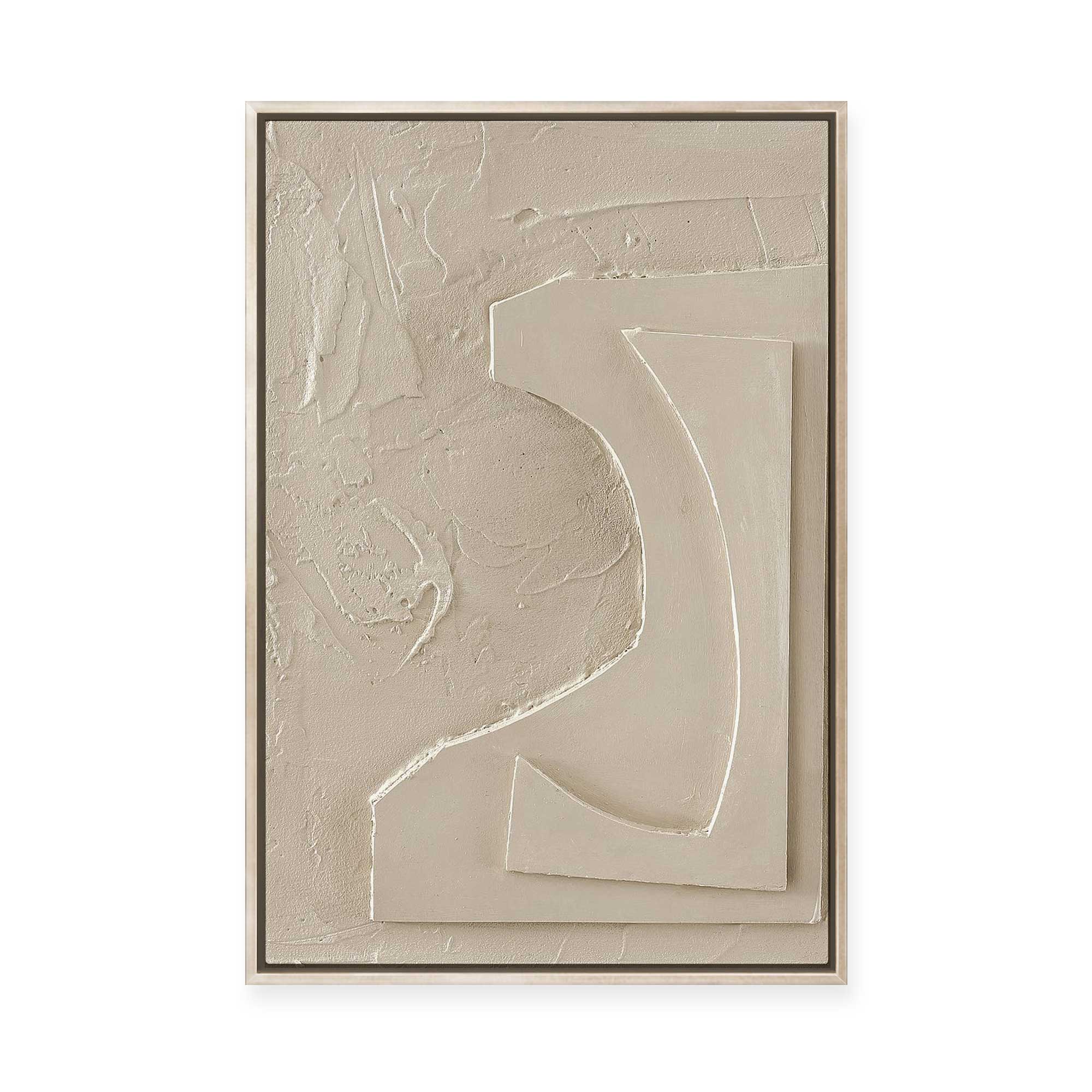 The Simple I | Framed Canvas