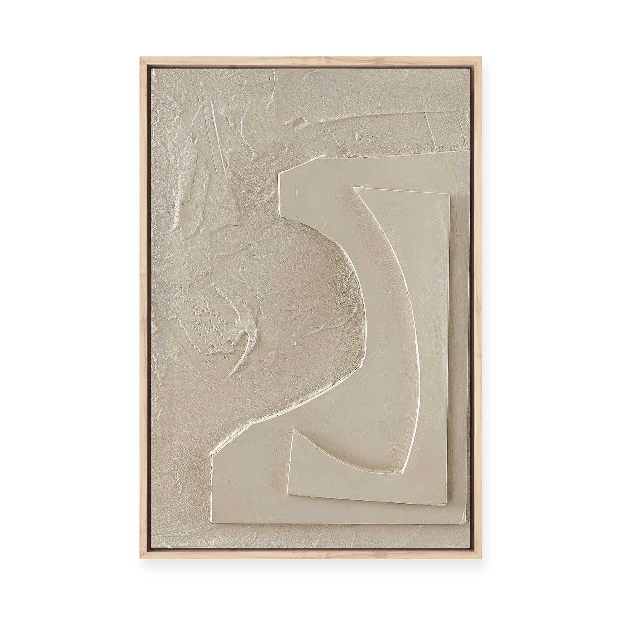 The Simple I | Framed Canvas