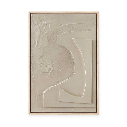 The Simple I | Framed Canvas