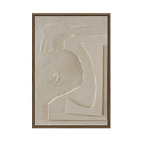 The Simple I | Framed Canvas