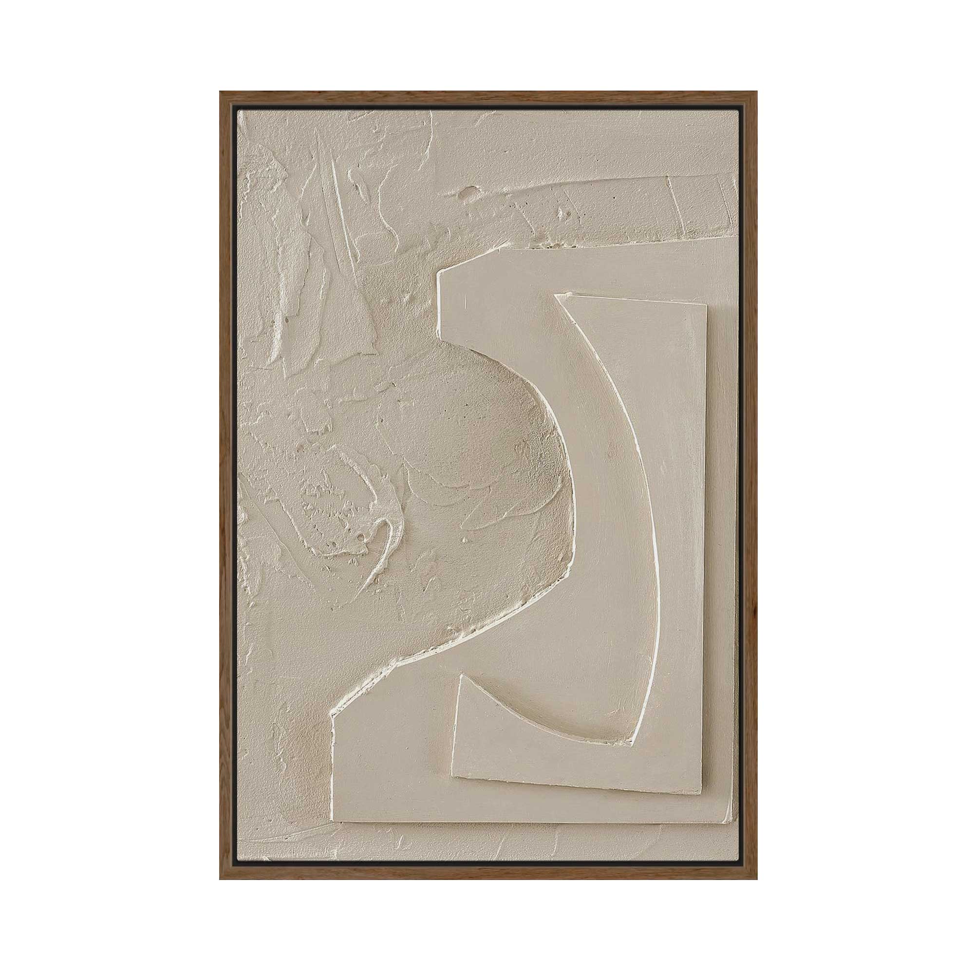 The Simple I | Framed Canvas