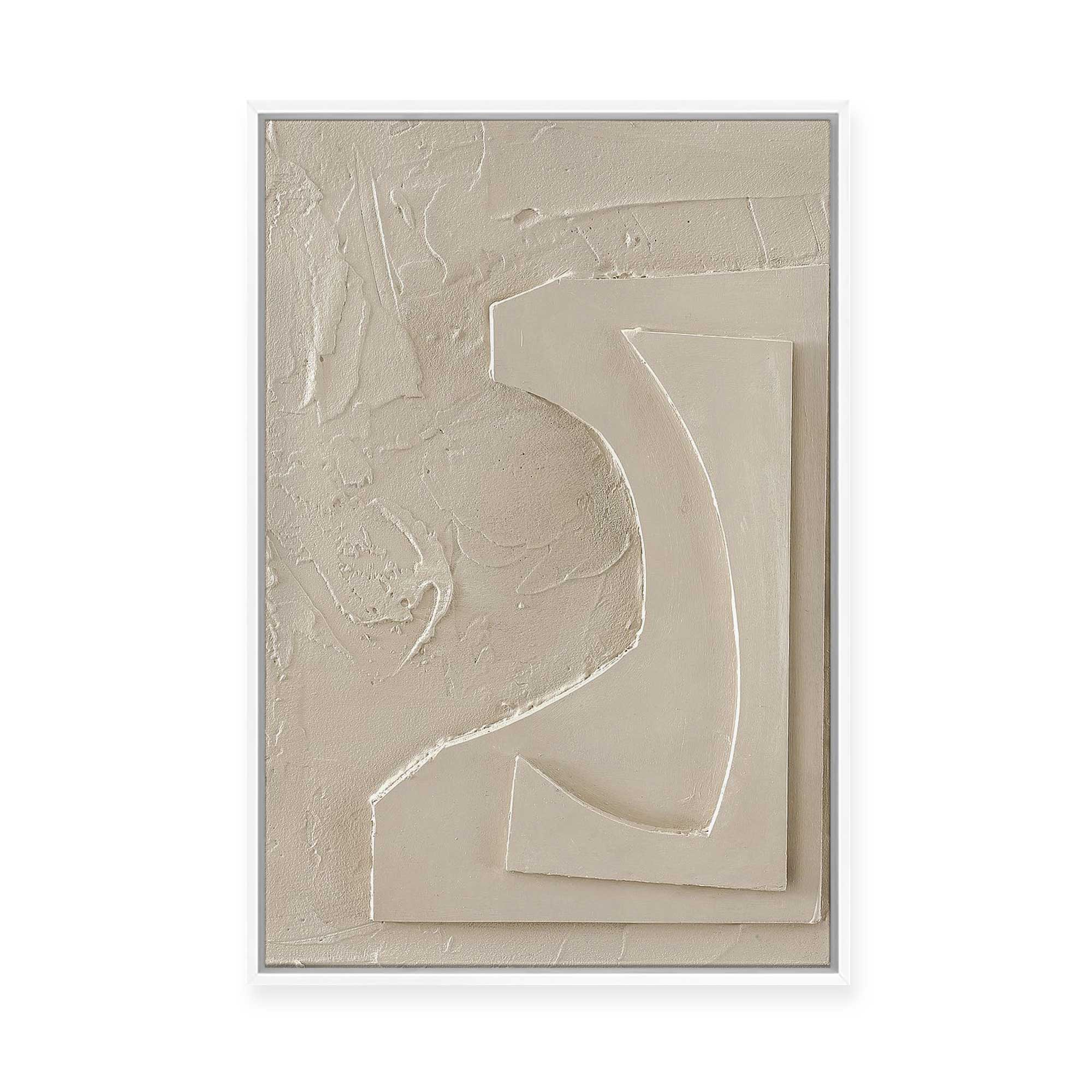 The Simple I | Framed Canvas