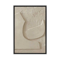 The Simple II | Framed Canvas