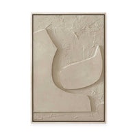 The Simple II | Framed Canvas