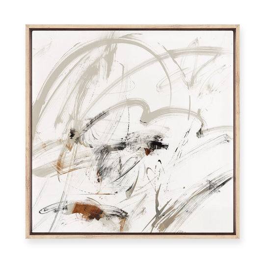 The Space Between Us I | Framed Canvas