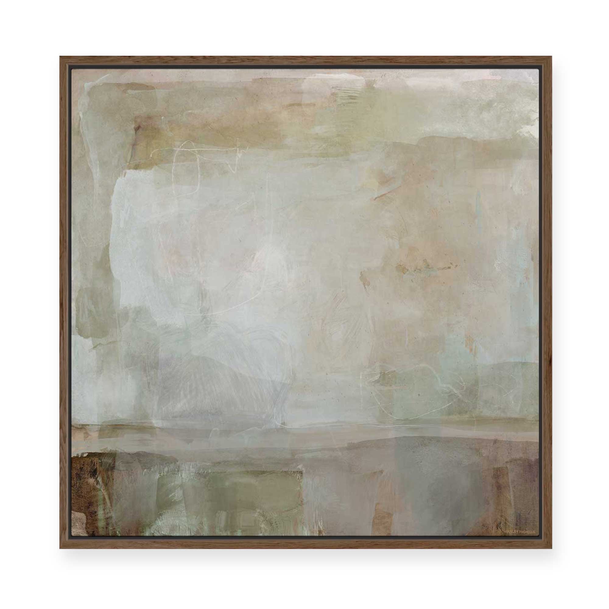 Touch the Earth | Framed Canvas