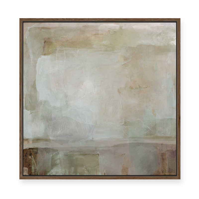 Touch the Earth | Framed Canvas