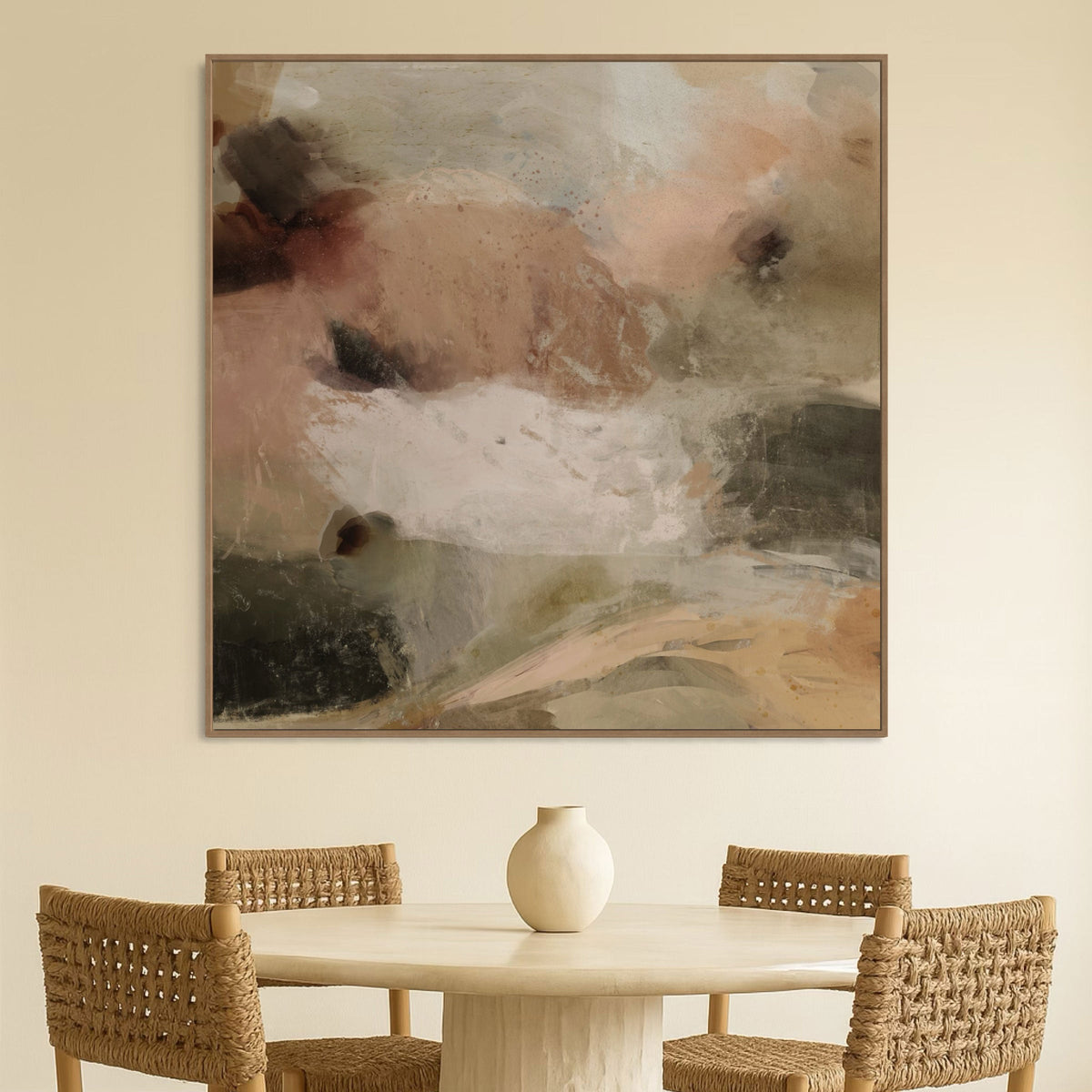 Traced in Light | Framed Canvas