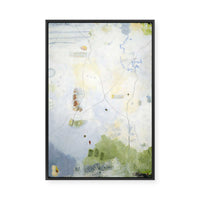 Treasure Map 1 | Framed Canvas