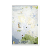 Treasure Map 1 | Framed Canvas