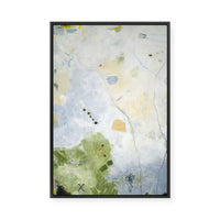 Treasure Map 2 | Framed Canvas