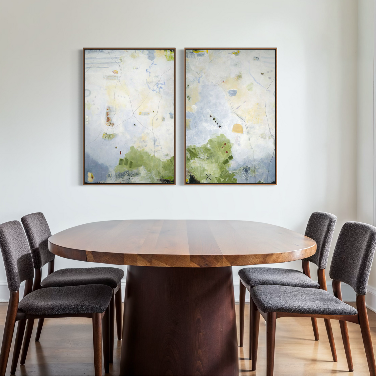 Treasure Map 2 | Framed Canvas