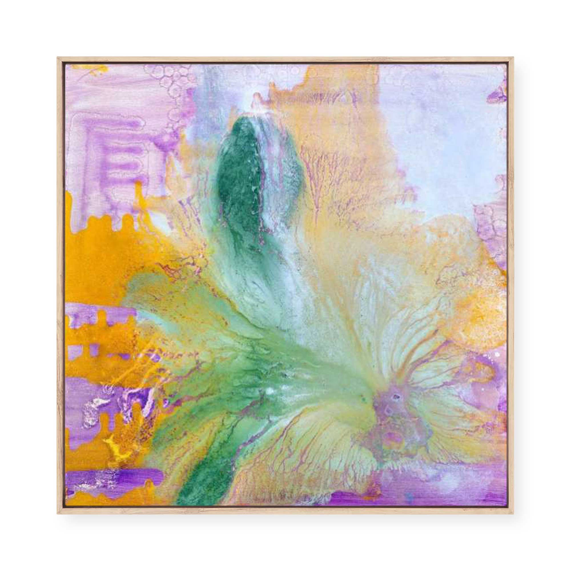 Tropical Leaves | Framed Canvas