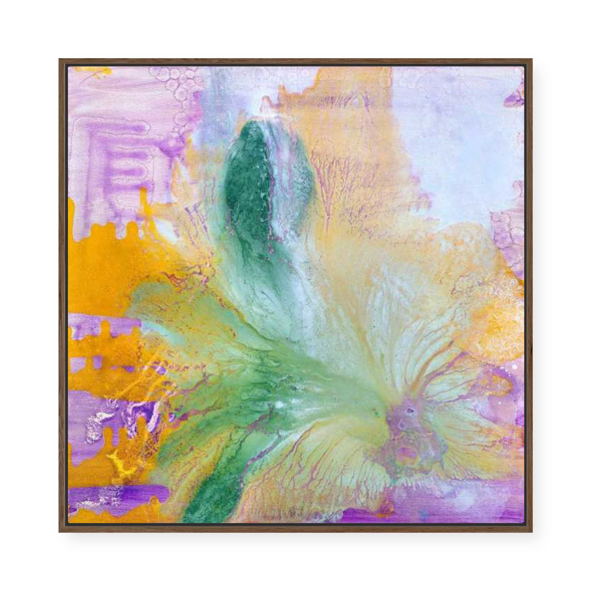 Tropical Leaves | Framed Canvas