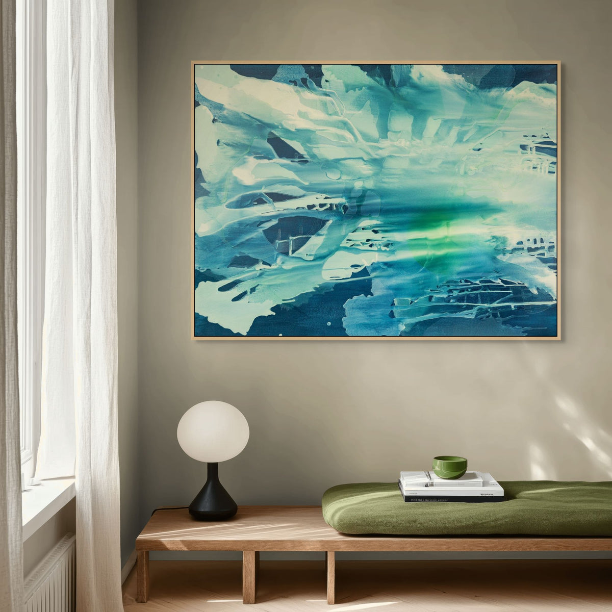 Unchartered | Framed Canvas