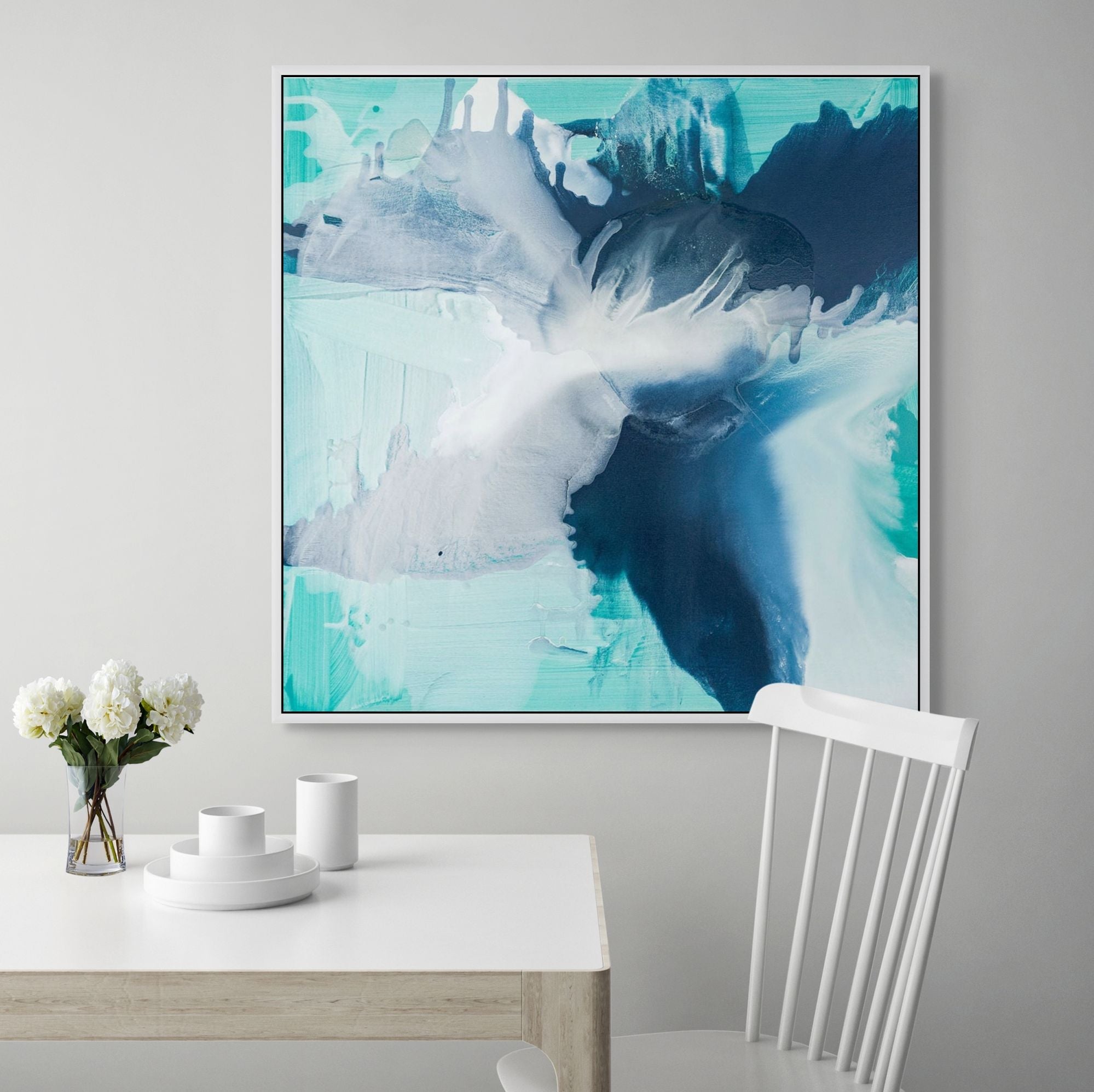 Under the Clouds | Framed Canvas