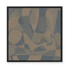 Unfolding I | Framed Canvas