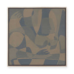 Unfolding I | Framed Canvas