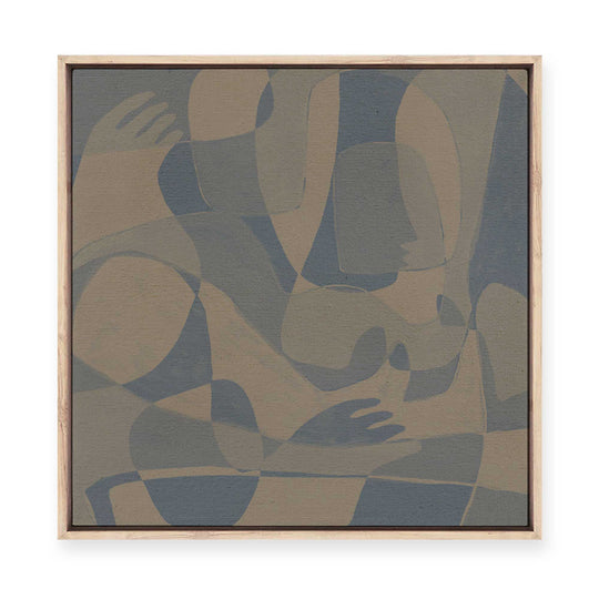 Unfolding I | Framed Canvas