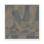 Unfolding I | Framed Canvas