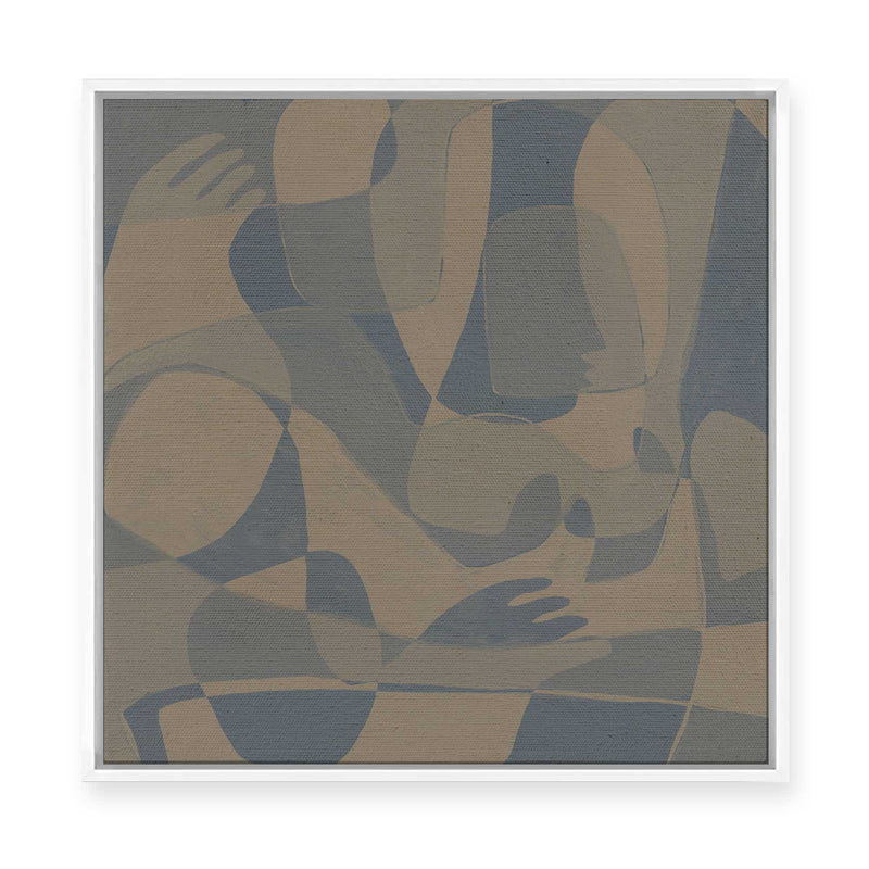 Unfolding I | Framed Canvas