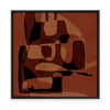 Unfolding III | Framed Canvas