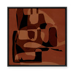 Unfolding III | Framed Canvas