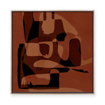 Unfolding III | Framed Canvas