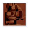 Unfolding III | Framed Canvas