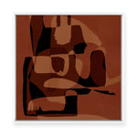 Unfolding III | Framed Canvas