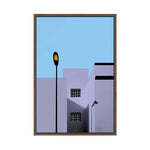 Urban Minimalism | Lavender | Framed Canvas