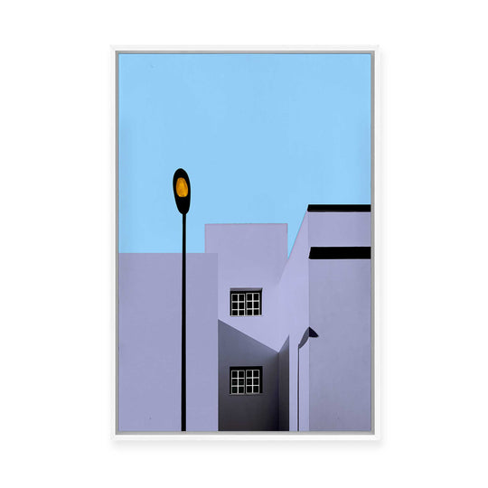 Urban Minimalism | Lavender | Framed Canvas