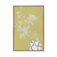 Vanilla Yellow | Framed Canvas