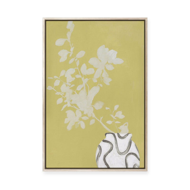 Vanilla Yellow | Framed Canvas