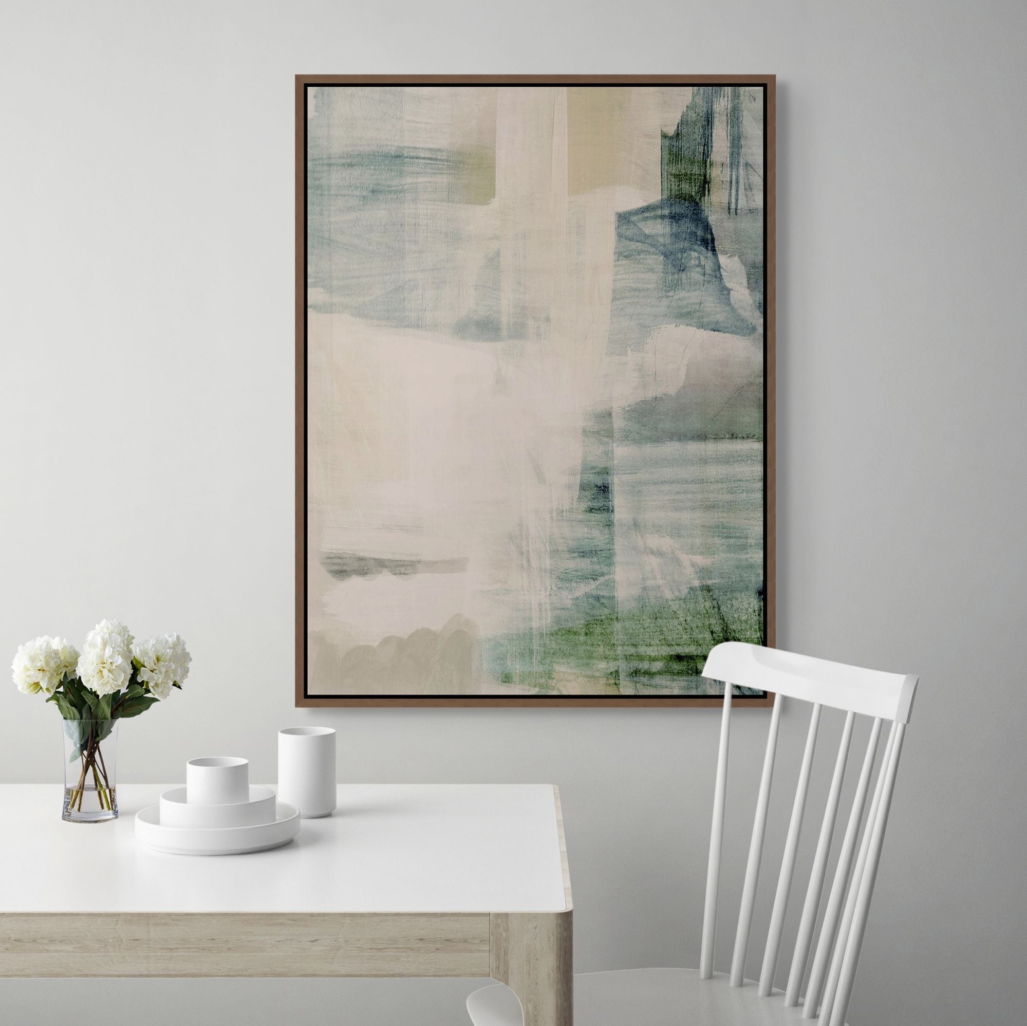 Vapor I | Framed Canvas