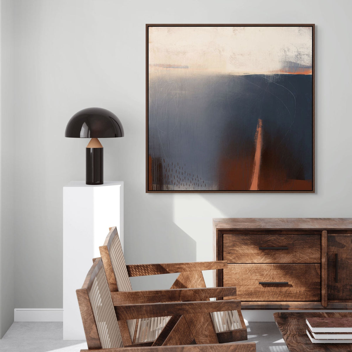 Veil of Twilight | Framed Canvas
