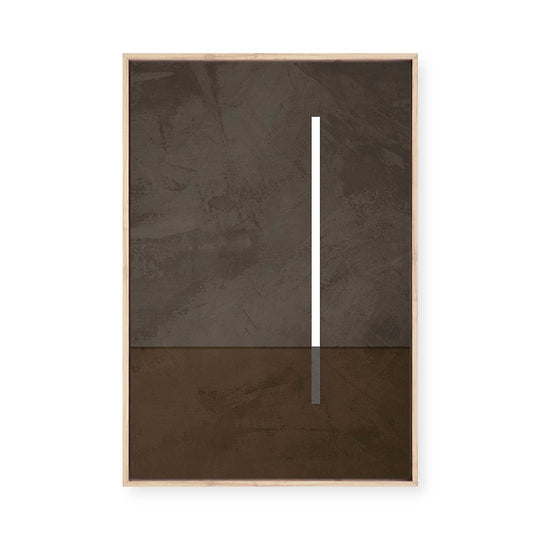 Vertical Line | Framed Canvas