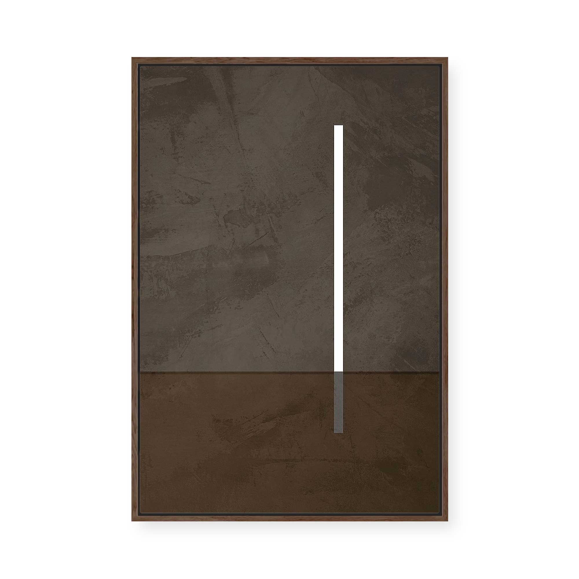 Vertical Line | Framed Canvas