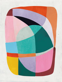 Vibrant Abstract Shapes I
