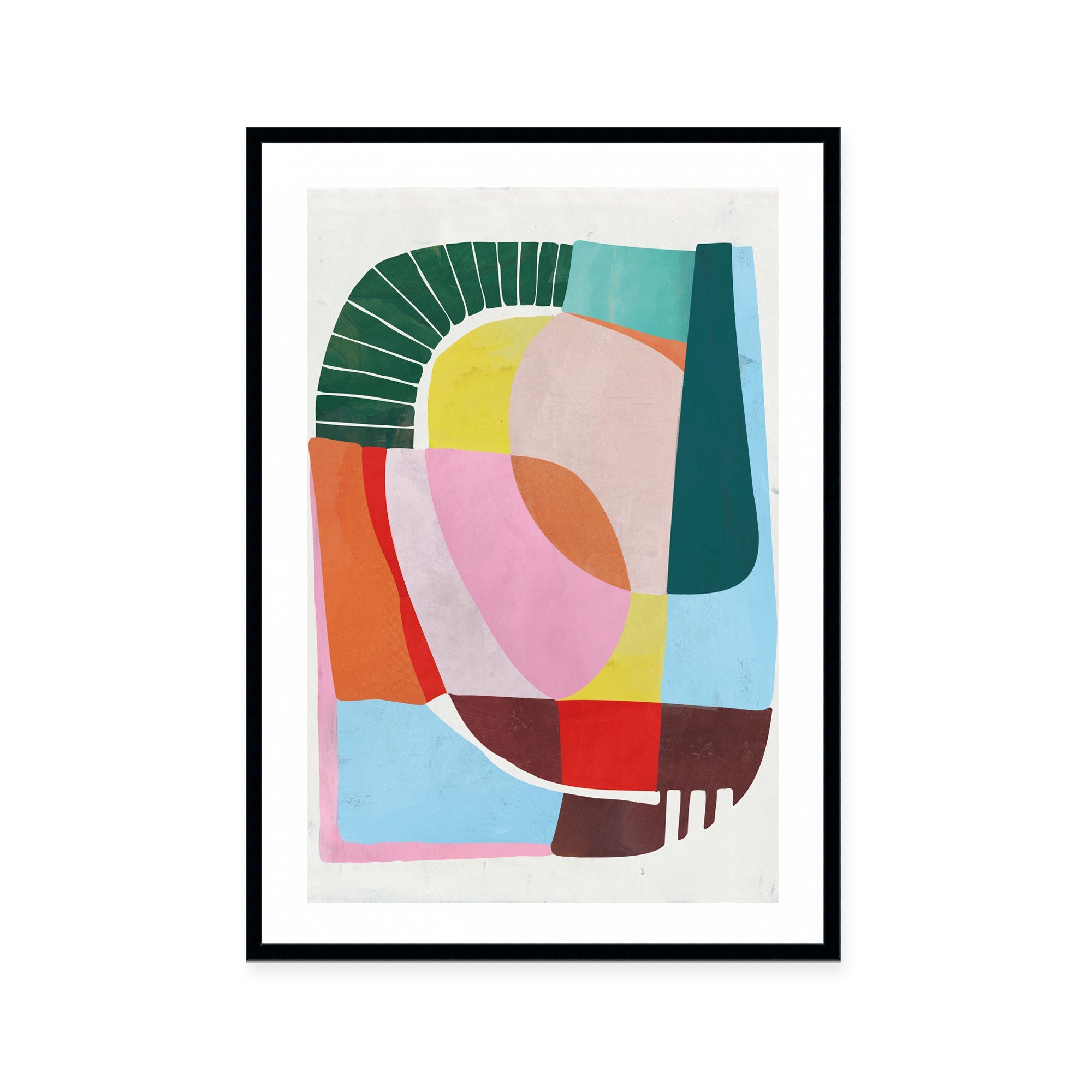 Vibrant Abstract Shapes II