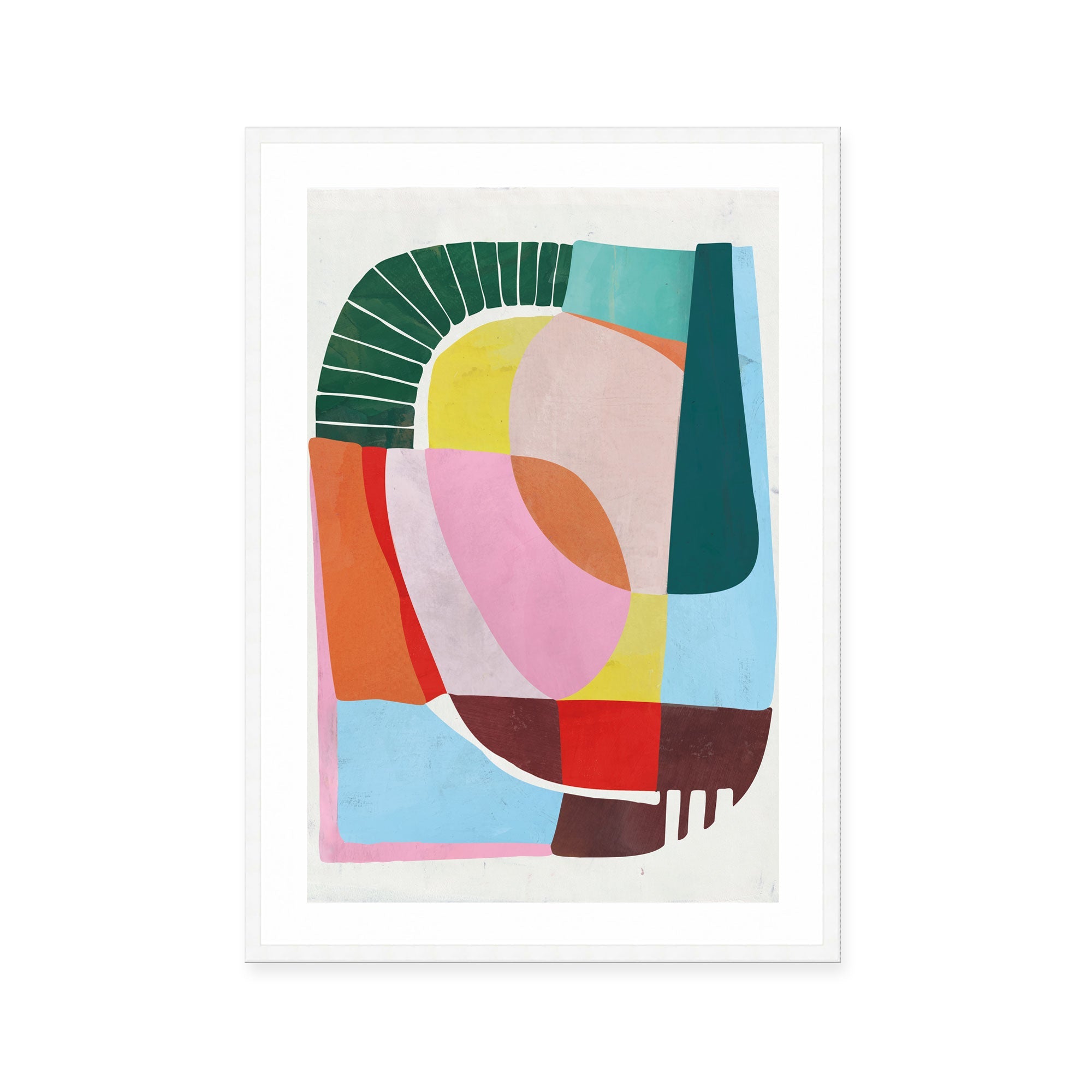 Vibrant Abstract Shapes II