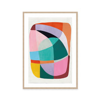 Vibrant Abstract Shapes I