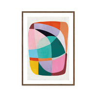 Vibrant Abstract Shapes I