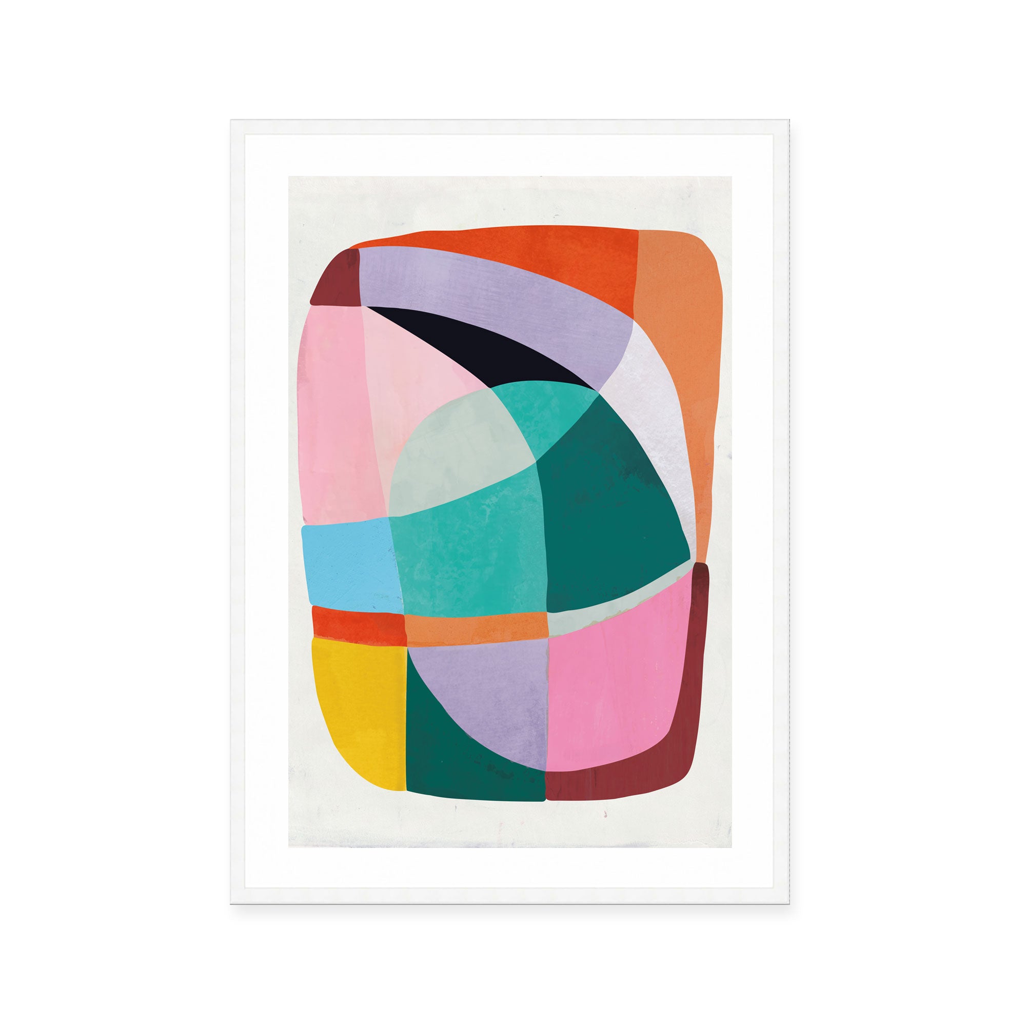 Vibrant Abstract Shapes I