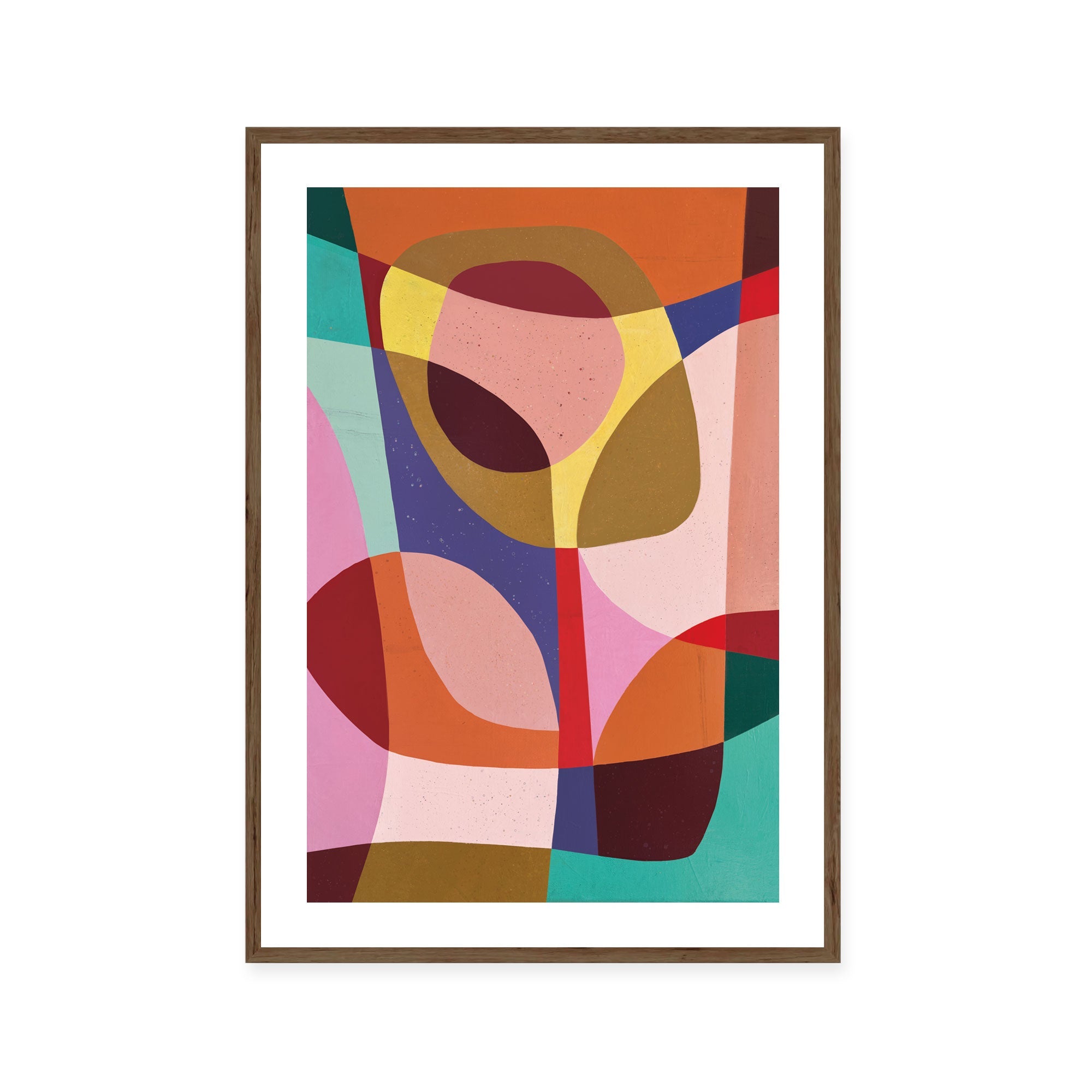 Vibrant Organic Bloom I